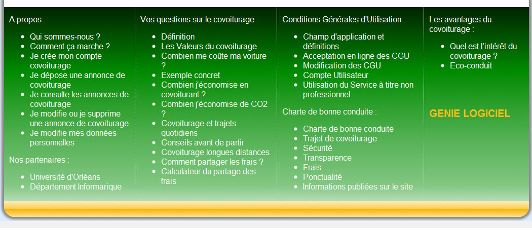 Pied de page